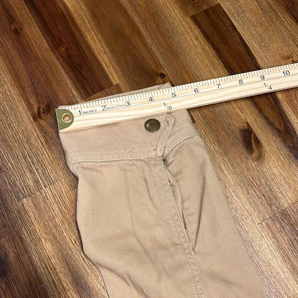Lauren Ralph Lauren Tan Safari 3/4 Sleeve jacket utility collared cargo Large - Picture 13 of 13